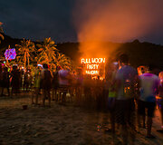 &bdquo;Full Moon Party&ldquo; yra vienas žinomiausių renginių Tailande