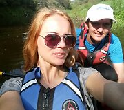 Ekspedicijos &bdquo;Baidarė upėje&ldquo; plaukimas Dubysa