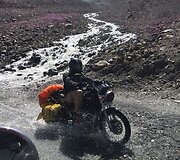 Ekstremali kelionė motociklu per Himalajus Indijoje