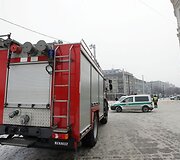 Po prane&scaron;imo apie sprogmenį, prie Kauno miesto apylinkės teismo atskubėjo pareigūnai