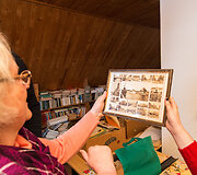 Bibliotekoje sukauptos ne tik knygos, bet ir, pavyzdžiui, istorinės nuotraukos.