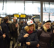 Kauno autobusų stotyje sutinkami vilniečiai
