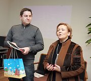 Gido-naujoko nominaciją pelnęs Arūnas &Scaron;ilalė sakė, jog labiau jaudinasi stovėdamas prie&scaron; kolegas gidus nei ekskursijos dalyvius