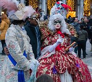 Venecijos karnavalas: toks, kokį jį i&scaron;vydo lietuvių pora