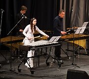 Tarptautinio mu&scaron;amųjų instrumentų orkestro koncertas.