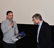 Dokumentinio filmo &bdquo;Eigeris&ldquo; kompaktinio disko pristatymas