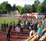 Stadione &ndash; mu&scaron;tynės