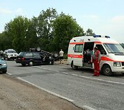 Avarija kelyje Kaunas-Prienai