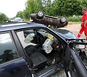 Avarija kelyje Kaunas-Prienai
