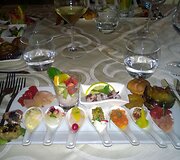 Jūros gėrybės restorane Osteria Il Tonno Rosso