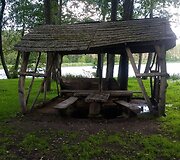 Ekspedicijos dalyvių plaukimas Ūlos upe