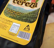 Ženklas, įrodantis, kad kava sertifikuota