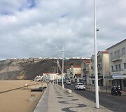 Netoli Lisabonos esantis žvejų miestelis Nazare