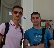 Ukrainiečiai Ivanas ir Vladimiras negailėjo pagyrų Vilniaus senamiesčiui