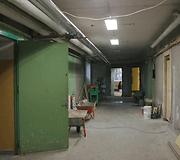 Vytauto Didžiojo gimnazijoje - ir moksleiviai, ir statybininkai.