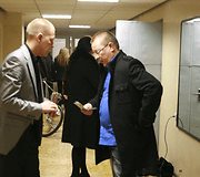 Susirūpinę broliai M. ir G.Bendžiai.