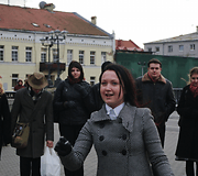Savaitgalį Klaipėdos savivaldybėje susirinkę jaunuoliai imitavo tarybos darbą.
