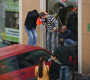 Avarijoje nukentėjo dviratininkas.