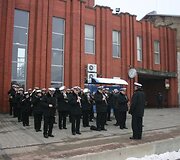 Traukinio i&scaron;lydėjimo i&scaron; Klaipėdos geležinkelio stoties ceremonija