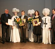 Apdovanojimų akimirka