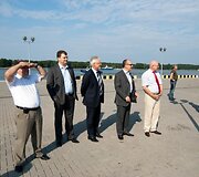 &bdquo;Brabander&ldquo; pasitiko įvairių uosto kompanijo vadovai.