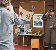 Prie muziejaus įrengta ir fotostudija - visi norintieji galėjo įsiamžinti. 