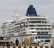 Paskutinysis atplaukė kruizinis laivas &bdquo;Europa&ldquo;, atplukdęs 500 turistų. 