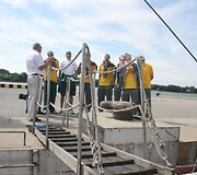 Krep&scaron;ininkai treniruočių stovyklą pajūryje prasidėjo pasiplaukiojimu po marias.