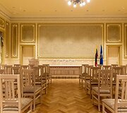 Rekonstruota Palangos kurhauzo reprezentacinė salė ir veranda