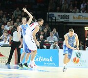 Rugtynių uostamiesčio &bdquo;&Scaron;vyturio&ldquo; arenoje tarp Klaipėdos &bdquo;Neptūno&ldquo; ir Maskvos &bdquo;CSKA&ldquo; akimirkos