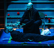 Scena i&scaron; spektaklio &bdquo;Borisas Godunovas&ldquo;