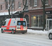Klaipėdoje savaitgalį gerokai prisnigo ir pripustė