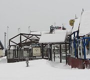 Sniegas užklojo tykiąją Nidą