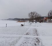 Juodkrantėje pusto ir pirmadienį