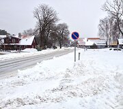 Nidoje sniego gamta nepagailėjo