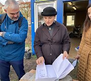 Archeologai pristatė radinius, aptiktus &scaron;v. Jono bažnyčios Klaipėdos senamiestyje, vietoje.