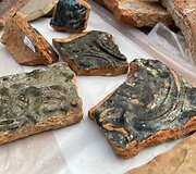 Archeologai pristatė radinius, aptiktus &scaron;v. Jono bažnyčios Klaipėdos senamiestyje, vietoje.