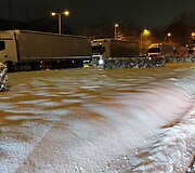 Antradienį Klaipėdos keliai tapo nei&scaron;važiuojami