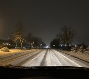 Antradienį Klaipėdos keliai tapo nei&scaron;važiuojami