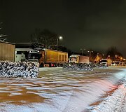 Antradienį Klaipėdos keliai tapo nei&scaron;važiuojami