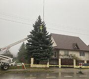 Klaipėdos Teatro aik&scaron;tę pasiekė Kalėdų medis