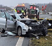 Palangos plente avariją sukėlė i&scaron;bėgęs &scaron;ernas