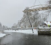 Nukeltas tiltas per &Scaron;y&scaron;ą