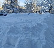 Apsnigta Plungė.  2026 m. Sausio 04 d. 