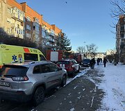 Gargžduose ketvirtadienio popietę degė butas