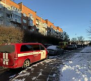 Gargžduose ketvirtadienio popietę degė butas
