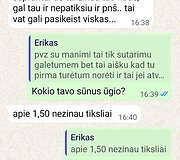 Vyro žinutės mergaitei