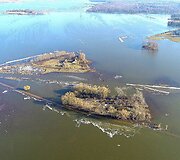 Potvynis pamaryje.  2026 m. Kovo 19 d. 