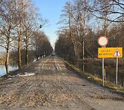Potvynis pamaryje.  2026 m. Kovo 19 d. 