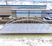 Vakarų laivų gamykloje pagamintas unikalus tiltas